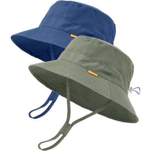 FURTALK Baby Sun Hat Toddler Boys Girls Bucket Hat for Kids 0-5 Years UPF 50+ Sun Protective Child Summer Beach Hats