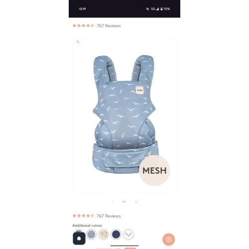Salt Air - Mesh Explore Baby Carrier – Baby Tula US