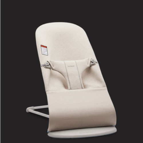 BABYBJÖRN ™ Bouncer Bliss 3D Light Beige Jersey Baby Bouncer Chair