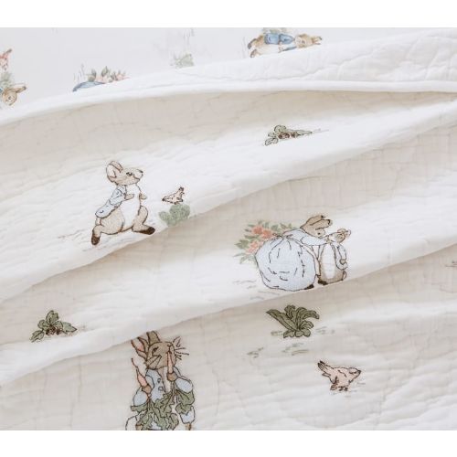 Peter Rabbit™ Baby Quilt | Pottery Barn Kids