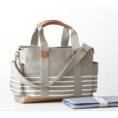 Classic Striped Diaper Bags