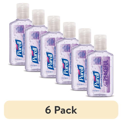 (6 pack) PURELL® Hand Sanitizer Gel, Various Scents, Travel Size Bottle, 1 oz, 1 Count (Adult)