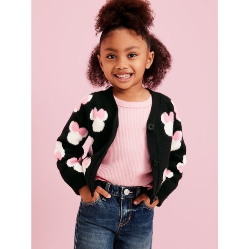 Old Navy x Disney© Minnie Mouse Cardigan Sweater for Toddler Girls | Old Navy