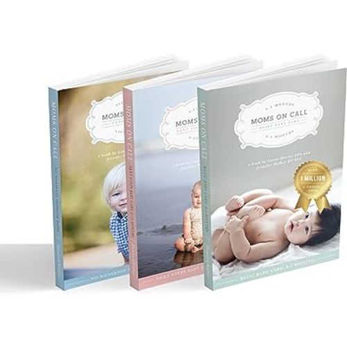 Moms on Call 3 Book Bundle | Basic Baby Care, Next Steps Baby Care, & Toddler Book 0 Months-4 Years | Parenting Set
