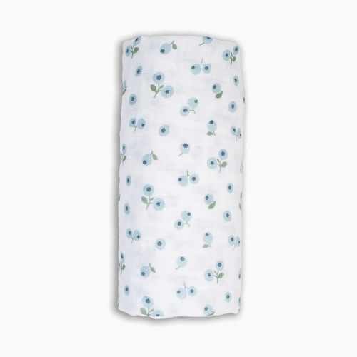 Lulujo Cotton Muslin Swaddles - Blueberries
