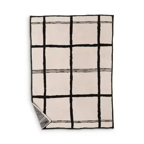 BAREFOOT DREAMS CozyChic Grid Plaid Throw