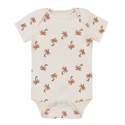 Baby Coconut Palm Beige Bodysuit 6-12 months