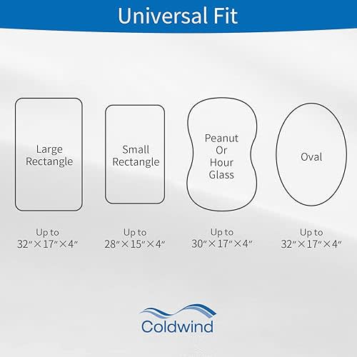 Bassinet Mattress Pad Cover Fit for Hourglass/Oval Bassinet Mattress, Waterproof Bassinet Mattress Protector Quilted Bassinet Sheets (32"x17") 2 Pack for Boys Girls, White