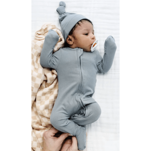 Ford Ribbed Zipper Footies