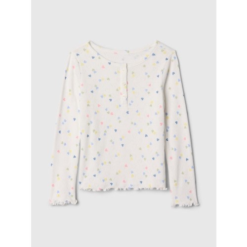 Baby & Toddler Pointelle Henley Shirt