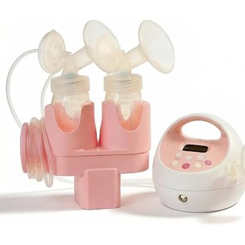 for Spectra S2 Bottle Holder, Portable Detachable Compatible with Spectra S2 Accessories, Dual Organizer with Hose Management (Pink)