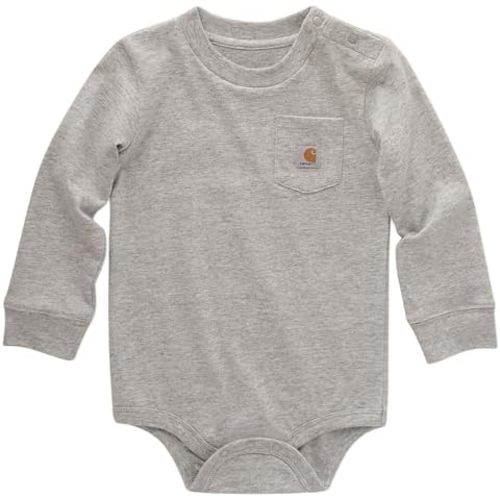 Carhartt Kid's CA5002 Long-Sleeve Pocket Bodysuit