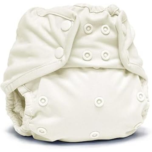 Kanga Care Rumparooz Double Leg Gusset Reusable Cloth Diaper Cover One Size Snap | Almond 6-35 lbs