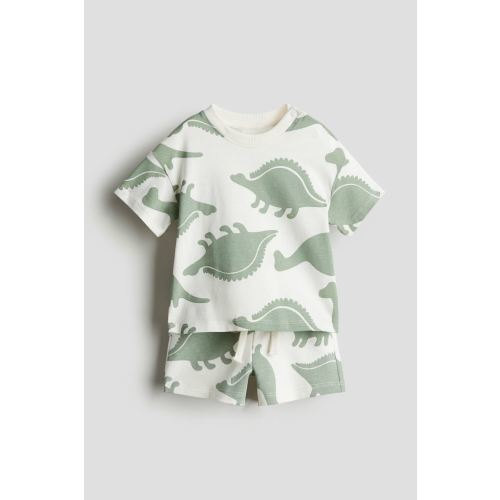 2-piece Shirt and Shorts Set, Regular waist