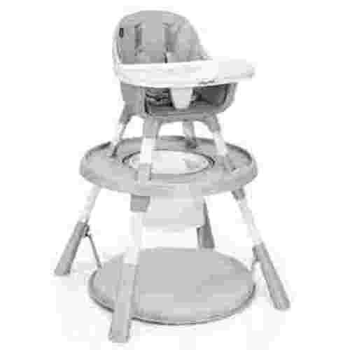 Canddidliike 6-in-1 Baby High Chair Infant Activity Center with Height Adjustment-Gray, Compact and Portable High Chair, Foldable High Chair, Baby High Chair