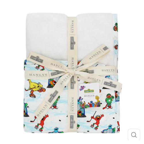 Powerplay PLUSH Kids Blanket (40x40) | Sesame Street – Hanlyn Collective