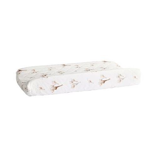 Goldie Giraffe Quilted Changing Pad Cover , Changing , Multi