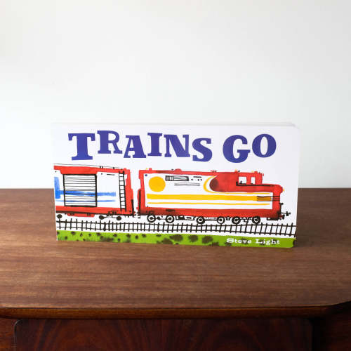 Trains Go Book | Shop Merci Milo
