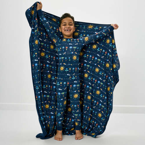 Solar Explorers Large Cloud Blanket | Little Sleepies