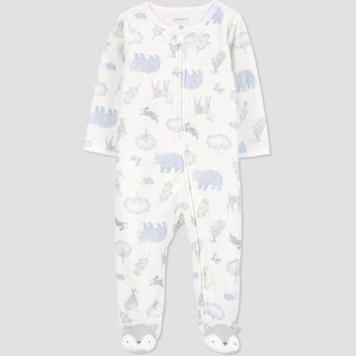 Carter's Just One You® Baby Forest Sleep N' Play - Cream 6m