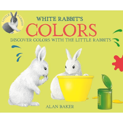 White Rabbit's Colors Book By Alan Baker, (Paperback) | Indigo