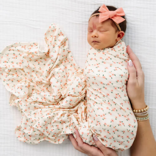 Lottie Swaddle Blanket – Lou Lou & Company
