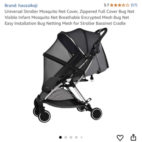 haozaikeji Universal Stroller Mosquito Net Cover
