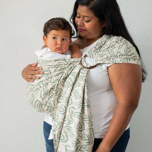 Frond Ring Sling – Palm Frond Baby Carrier | hope&plum