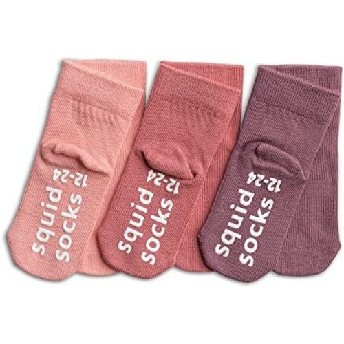 squid socks Viscose from Bamboo Socks | 0-6M, 6-12M, 12-24M, & 2T-3T | Socks that Stay On | As Seen on Shark Tank