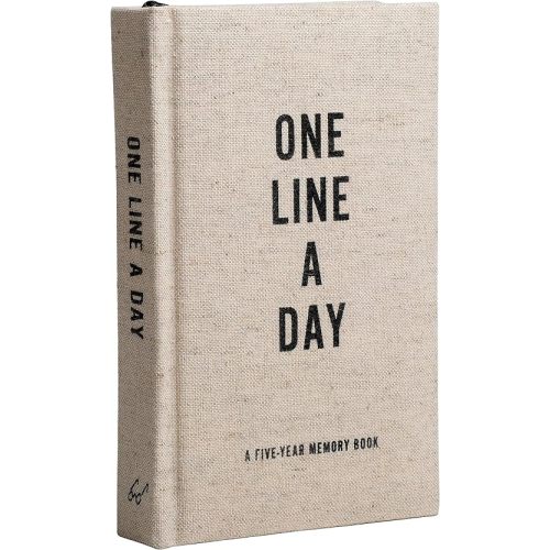 Canvas One Line a Day: A Five-Year Memory Book (Yearly Memory Journal and Diary, Natural Canvas Cover) Diary – Organizer, January 29, 2019
