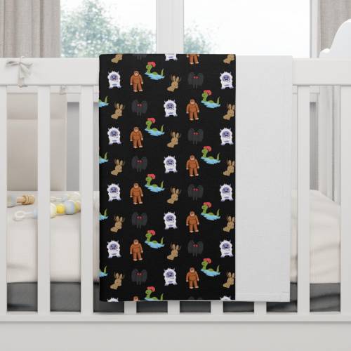 Cryptids Soft Fleece Baby Blanket