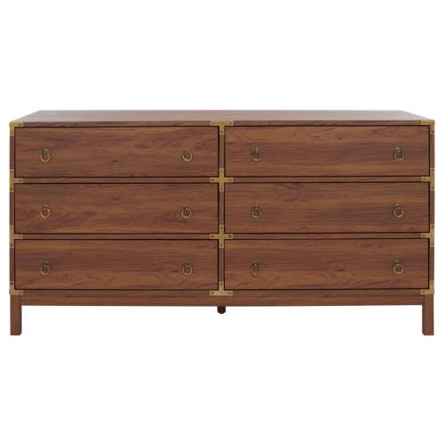 SAFAVIEH Home Galio 6 Drawer Chest – Overstock