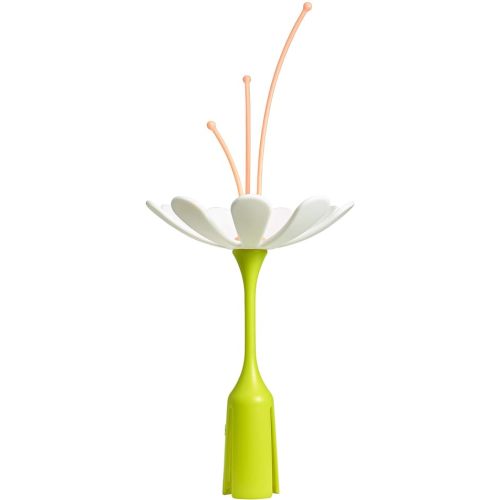 Boon Stem Drying Rack Accessory, White & Peach