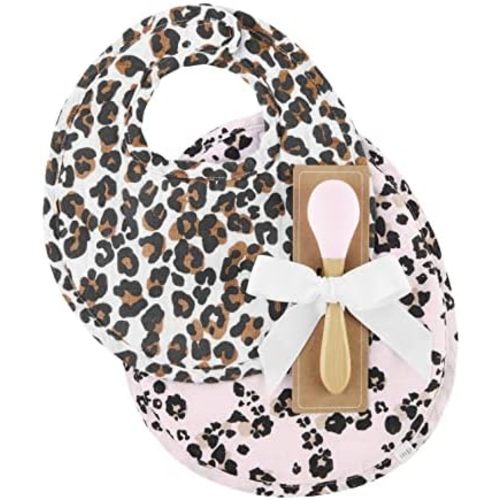 Mud Pie baby-girls Bib & Spoon Set