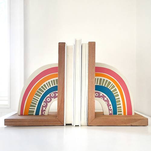 Rainbow Bookends - Color Story - Mej Mej