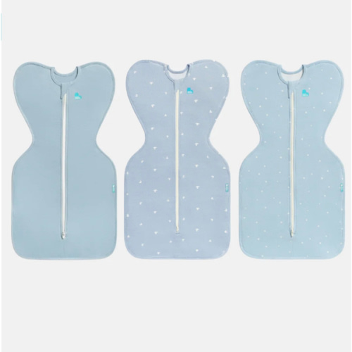 Swaddle Up Starter Bundle 0.2 | 1.0 TOG | Soft Blue | Mist Blue Boats | Blue Twinkle