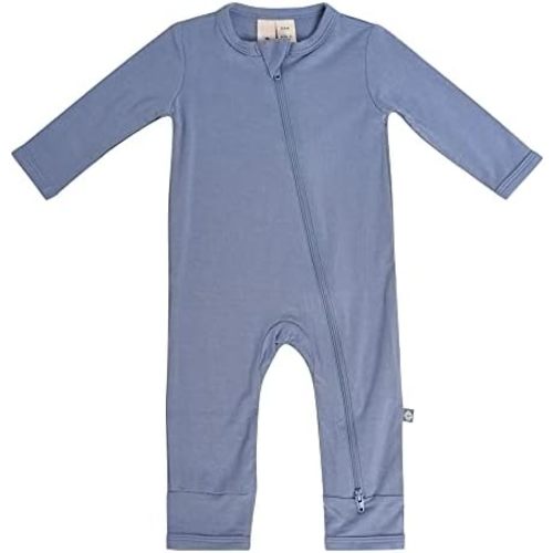 KYTE BABY Unisex Rayon Made From Bamboo Zippered Rompers 0-24 Months