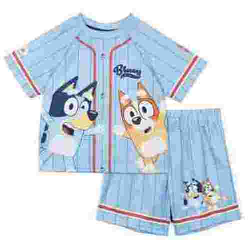 Bluey T-Shirt and Shorts Outfit Set Infant to Little Kid