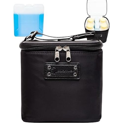 Sarah Wells Cold Gold Breastmilk Cooler with Ice Pack