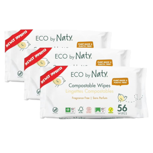 Eco by Naty Baby Wipes Unscented