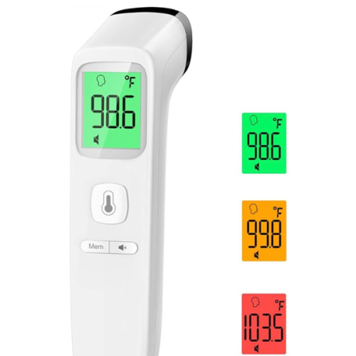 No-Touch Thermometer for Adults and Kids, Accurate Digital Baby Thermometer, Fever Alarm & Silent Mode, 2 in 1 Forehead & Object Mode