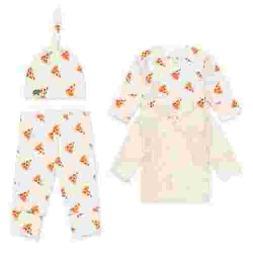 M+A by Monica + Andy Organic Cotton Gender Neutral Baby Welcome Home Cuddle Box, Sizes Preemie - 3 Months