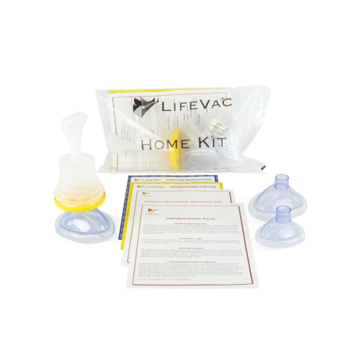 LifeVac Home Kit - Portable Suction Rescue Device, First Aid Kit for Kids and Adults, Portable Airway Suction Device for Children and Adults