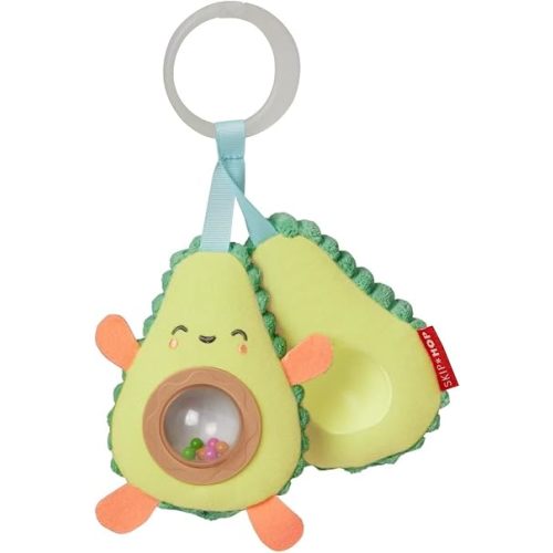 Skip Hop Farmstand Avocado Baby Stroller Toy