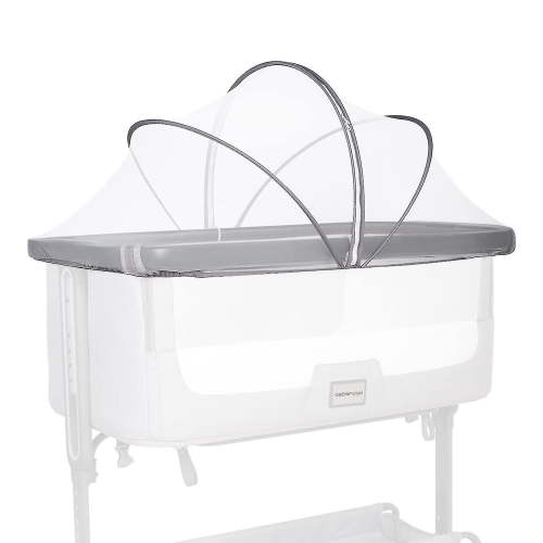 Bassinet Mosquito Net Cover For Baby Bassinet Cover To Keep Cats Out Mosquito Net For Bassinet/bedside Sleeper/travel Cribs (white)