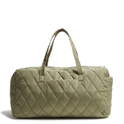 Vera Bradley Women's Outlet Ultralight XL Travel Duffel Bag Deep Lichen Green