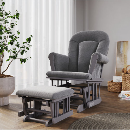 Child Craft Cozy Glider Rocker and Ottoman & Reviews | Wayfair