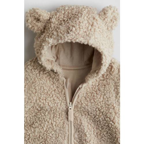HOODED FLUFFY PRAMSUIT
