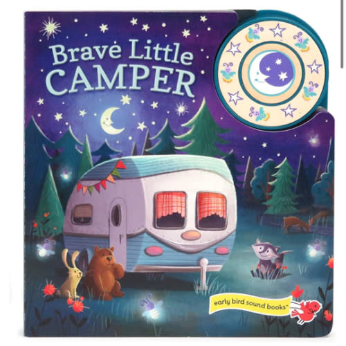 Brave Little Camper Interactive Baby & Toddler Early Bird Sound Book for Little Campers