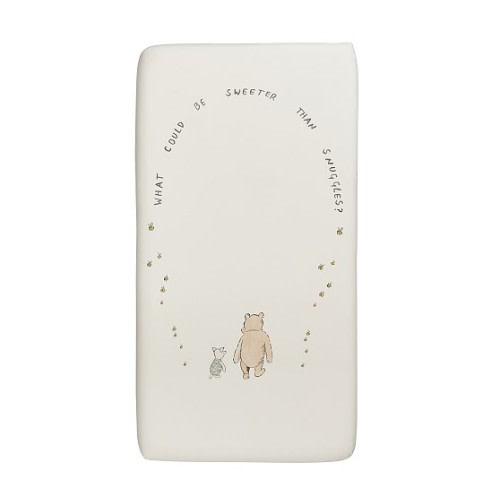 Disney's Winnie the Pooh Picture Perfect Organic Crib Fitted Sheet | Pottery Barn Kids